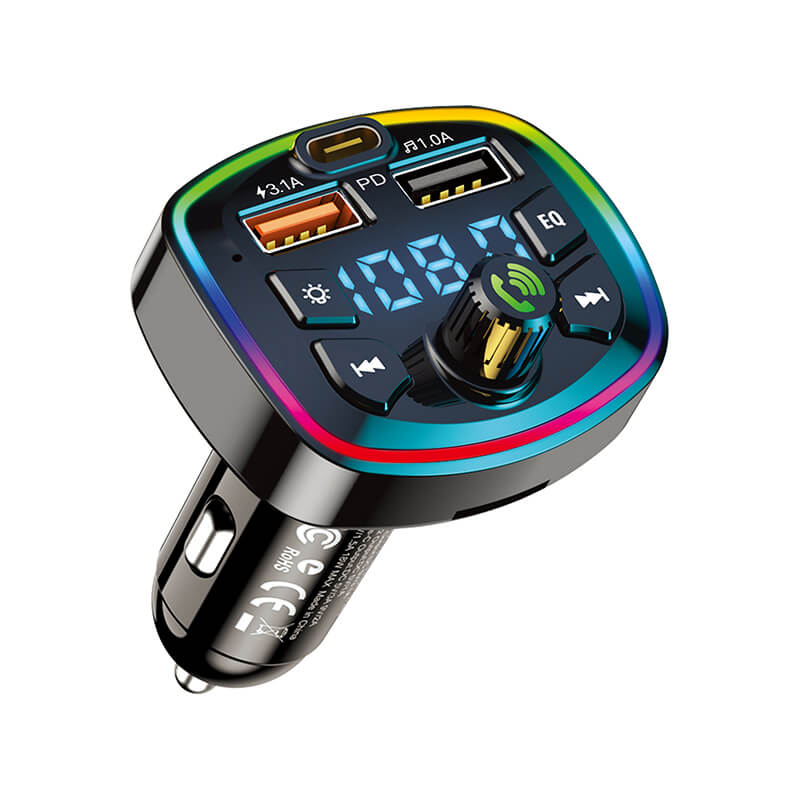 Kakusiga PD18W Car wireless FM Transmitter, Bluetooth. NZ
